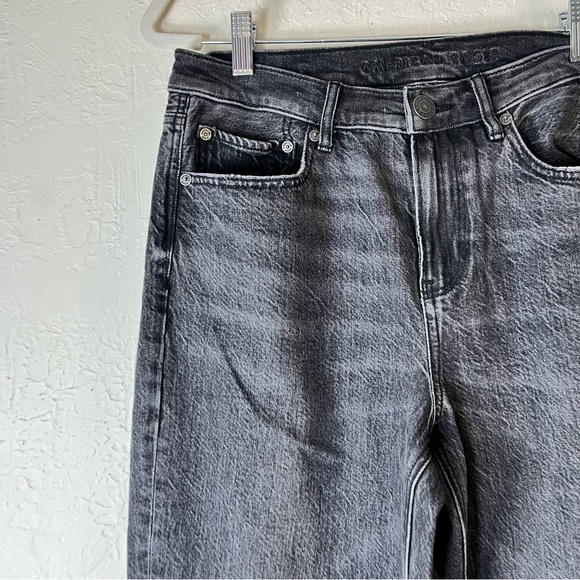 American Eagle 90s Bootcut High Waisted Jeans in Black Wash - Picture 4 of 15